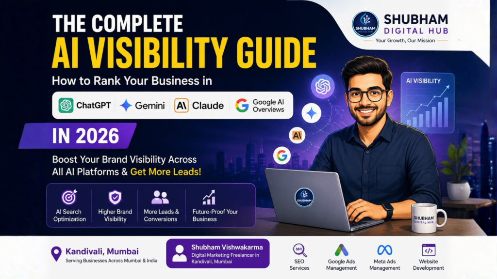 Digital Marketing freelancer in Kandivali, Mumbai | Shubham Digital Hub